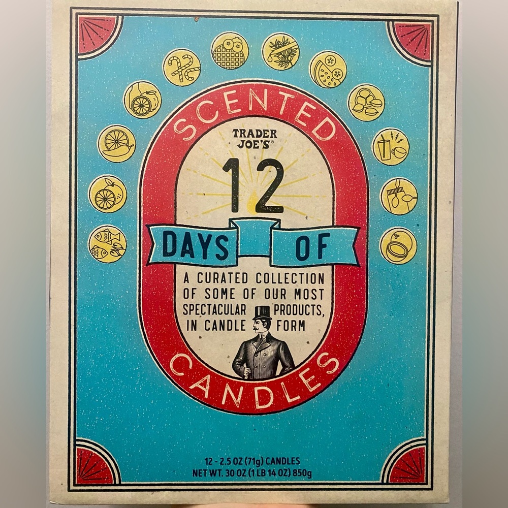 Trader Joe's 12 Days of Scented Candles